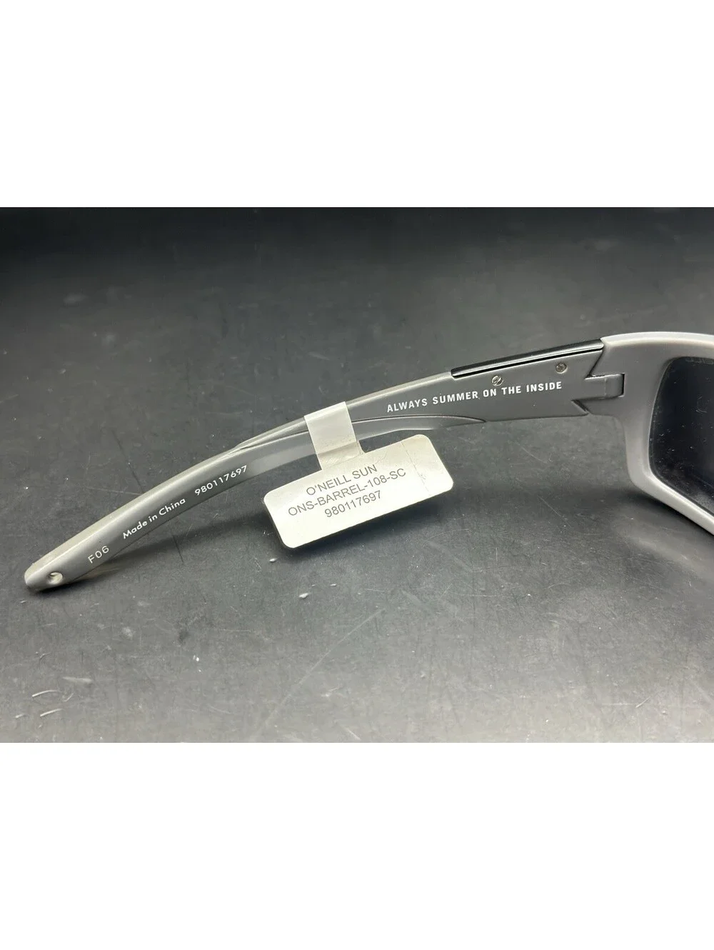 O'Neill Sunglasses Grey/Polarized Lenses ONS-BARREL-108-SC